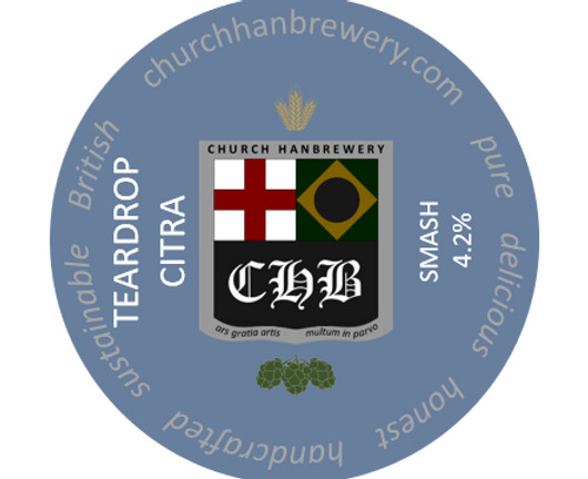 Church Hanbrewery Teardrop Pure Citra