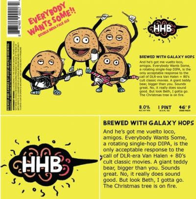Hoof Hearted Brewing Everybody Wants Some *Galaxy*