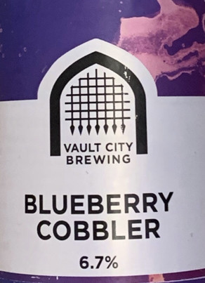Vault City Blueberry Cobbler