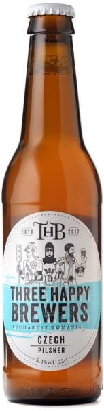 Three Happy Brewers Czech Pilsner