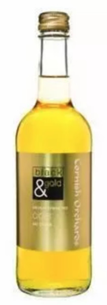 Cornish Orchards Cider Black & Gold Sparkling Medium Cider (Bottle)