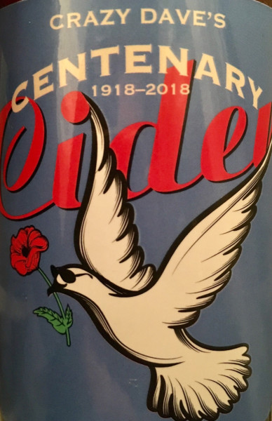 Crazy Dave's Cider Centenary Cider