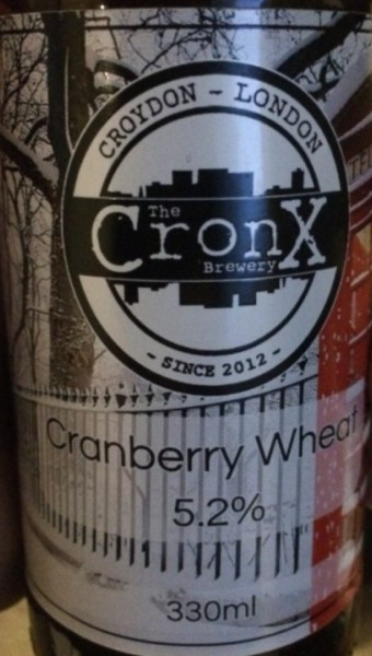 Cronx Brewery Cranberry Wheat