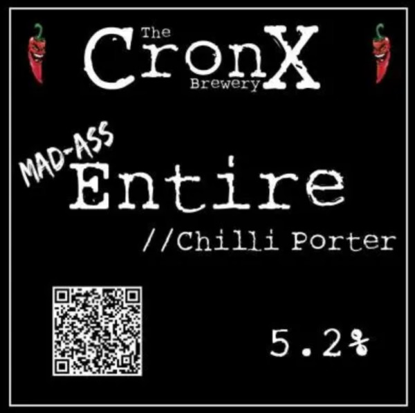 Cronx Brewery Mad-Ass Entire