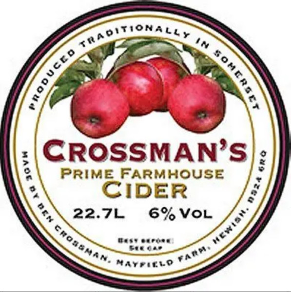 Crossman's Cider Prime Farmhouse Cider - Dry (Draught)