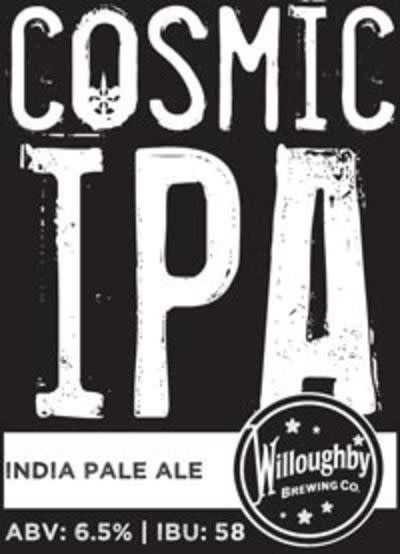 Willoughby Brewing Company Cosmic IPA