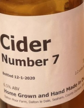 Dalton Moor Farm Cider Number 7