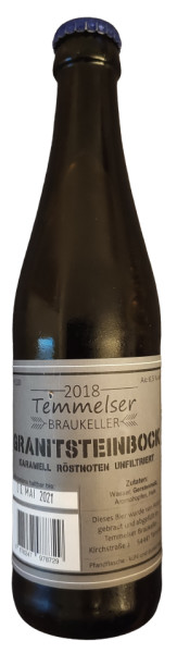 Temmelser Braukeller Granitsteinbock