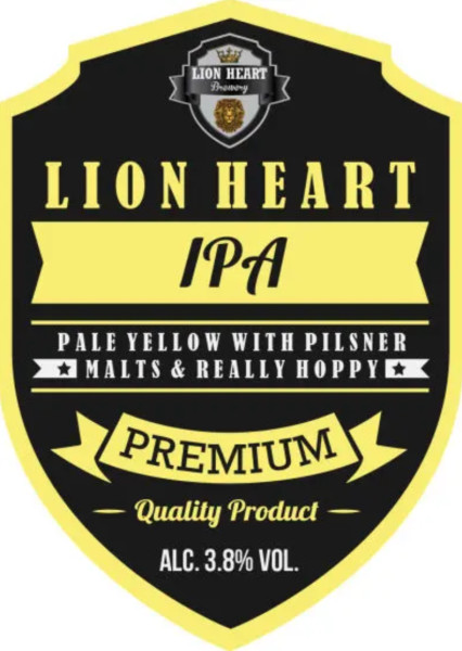 Dhillon's Brewery Lion Heart - IPA