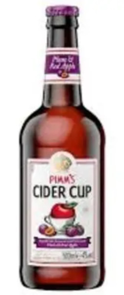 Diageo GB Pimm's Cider Cup Plum & Red Apple