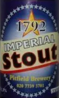 Pitfield's Brewery 1792 Imperial Stout