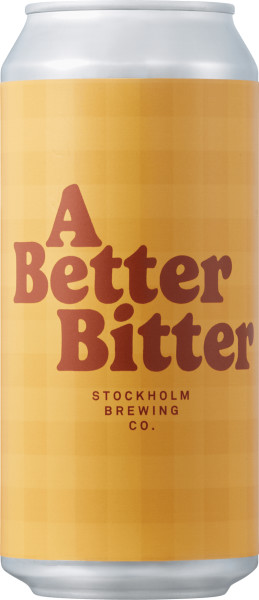 Stockholm (Sthlm) Brewing Co. A Better Bitter
