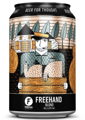 Brouwerij Frontaal Freehand Blond (6.3%)