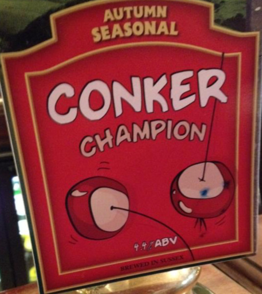 Downlands Brewery Conker Champion