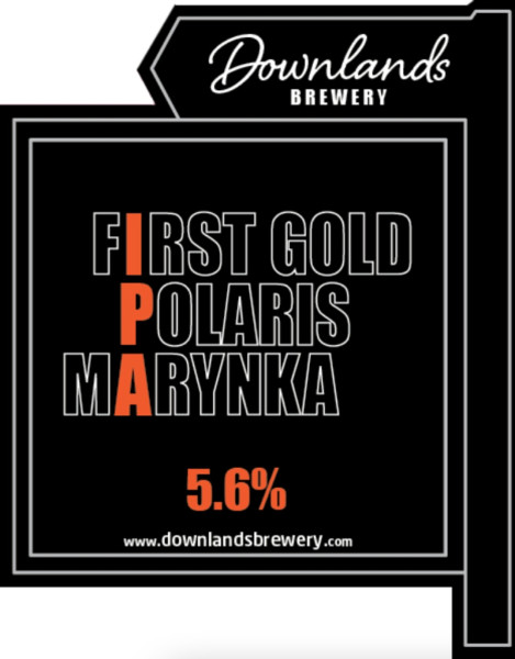Downlands Brewery First Gold IPA