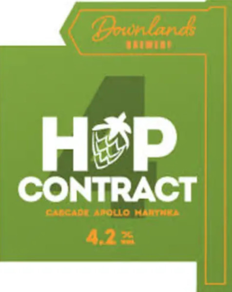 Downlands Brewery Hop Contract #4 - Cascade Apollo Martina