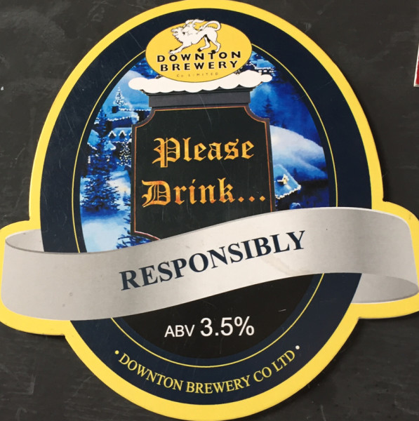 Downton Brewery Please Drink Responsibly