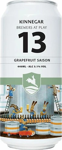 Kinnegar Brewing Brewers At Play #13 - Grapefruit Saison