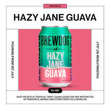 BrewDog Hazy Jane - Guava