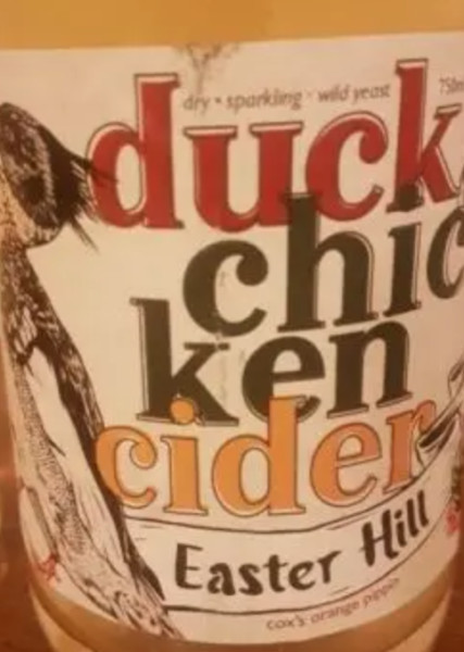 DuckChicken Cider Easter Hill Single Variety - Cox's