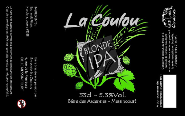 Les Coulous Blonde IPA