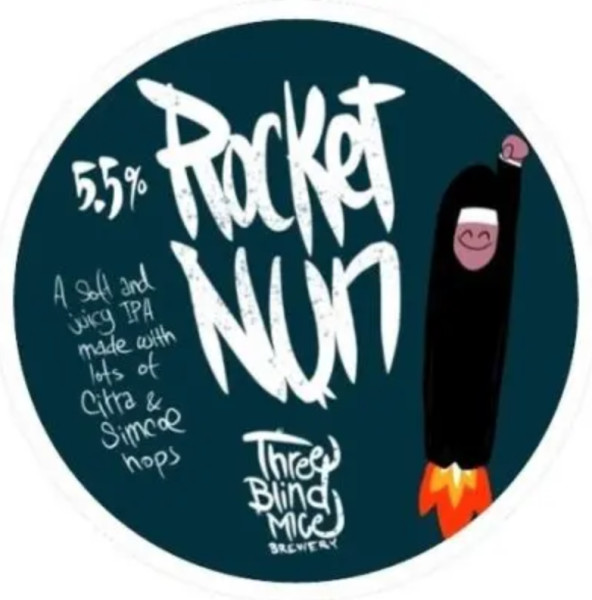 Three Blind Mice Brewery Rocket Nun