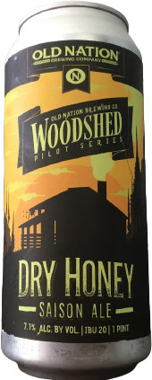 Old Nation Brewing Company Dry Honey Saison