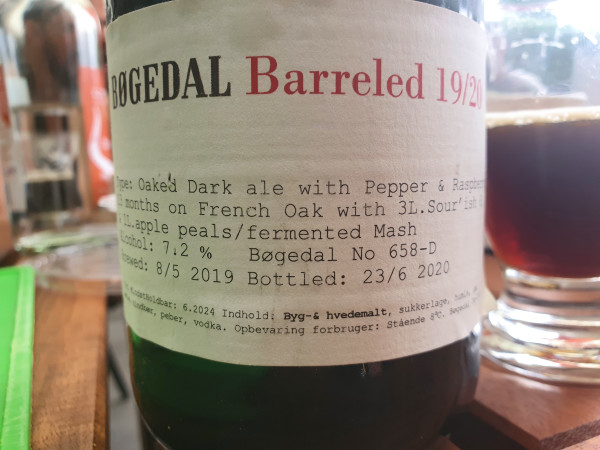Bøgedal Bryghus Barreled 19/20 No 658-D