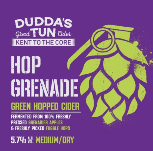 Dudda's Tun Hop Grenade Green Hopped Cider