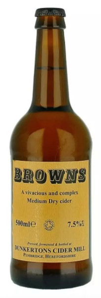 Dunkertons Cider Browns