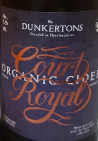 Dunkertons Cider Court Royal