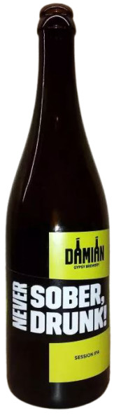 Damian Gypsy Brewery Never sober, never drunk! Session IPA 11°
