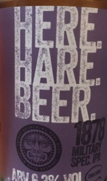 Eden River Brew Co. Here Hare Beer