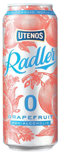Utenos Alus Radler 0.0% Grapefruit