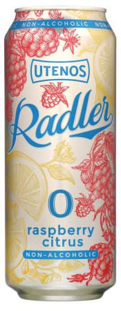 Utenos Alus Radler 0.0% Raspberry Citrus