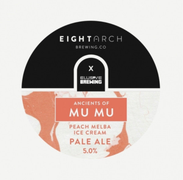 Eight Arch Brewery Ancients Of Mu Mu - Version 2: Peach Melba Ice Cream