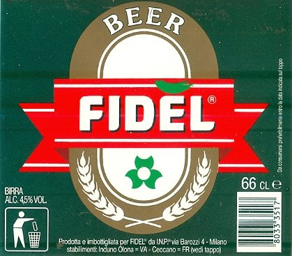 Carlsberg Italia Fidel Beer