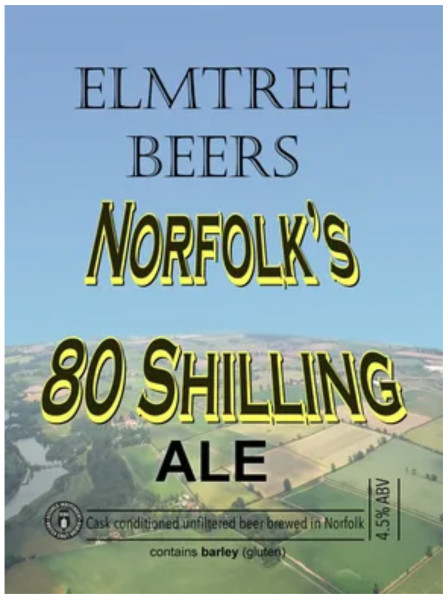 Elmtree Beers Norfolk's 80 Shilling Ale