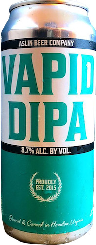Aslin Beer Company Vapid DIPA
