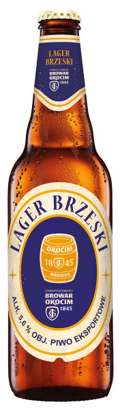Browar Okocim Lager Brzeski