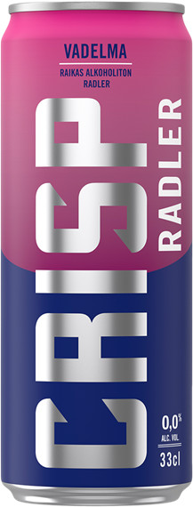 Sinebrychoff Crisp Radler vadelma