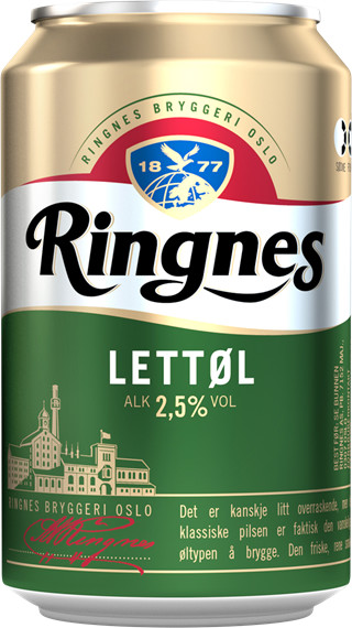 Ringnes AS Lettøl (2015+)