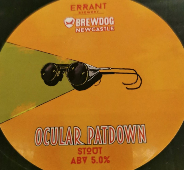 Errant Brewery Ocular Patdown