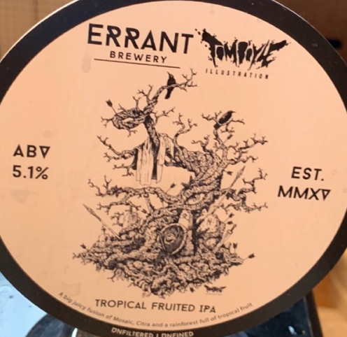 Errant Brewery Tropical Fruited IPA