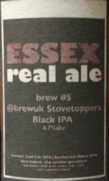 Essex Real Ale Black IPA