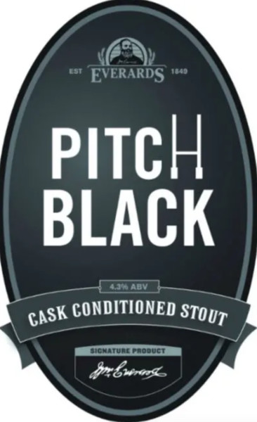 Everards Brewery Pitch Black