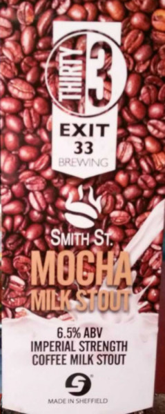 Exit 33 Mocha Milk Stout