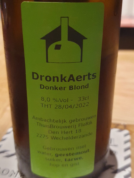 Thuisbrouwerij Florik DronkAerts