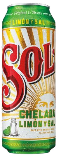 Cervecería Cuauhtémoc Moctezuma Sol - Chelada - Limón y Sal