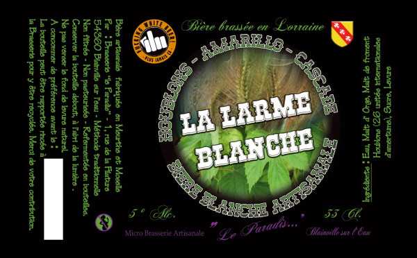 Le Paradis La Larme Blanche